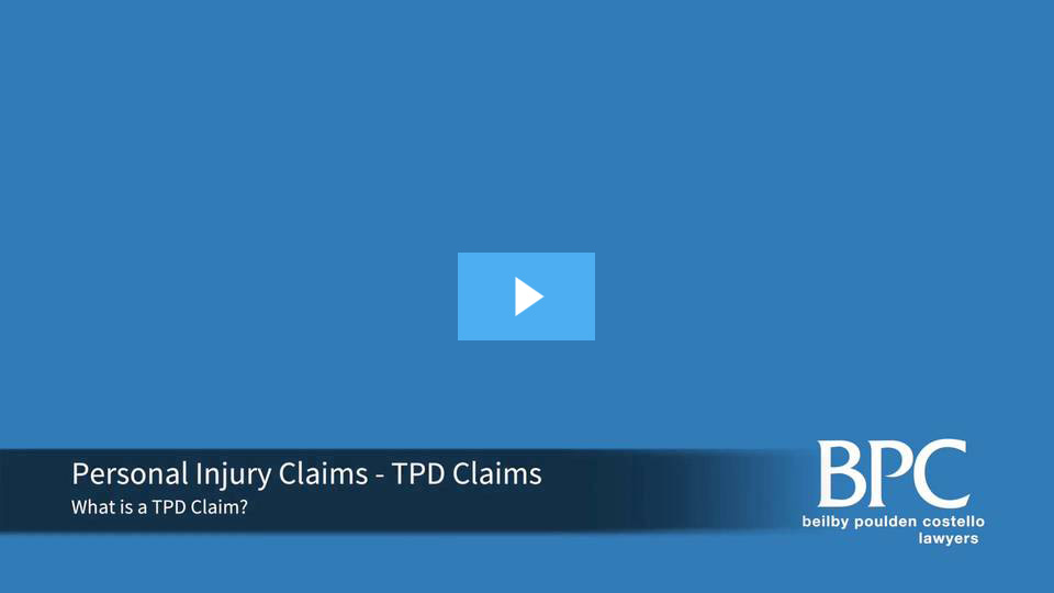 What is a tpd claim?