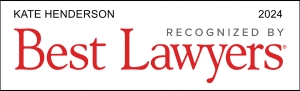Best Lawyers 2024 - Kate Henderson