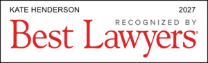Best Lawyers 2027 - Kate Henderson